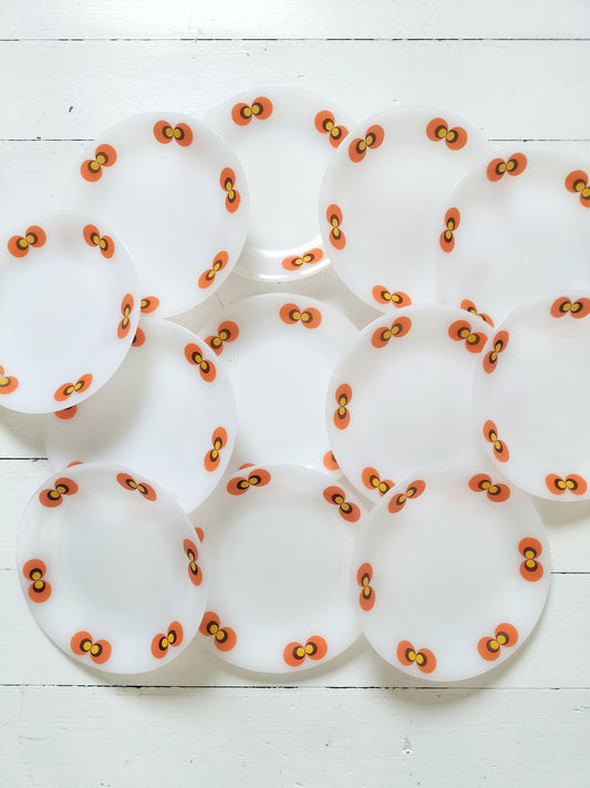 4 Assiettes à dessert Schott Mainz Carina