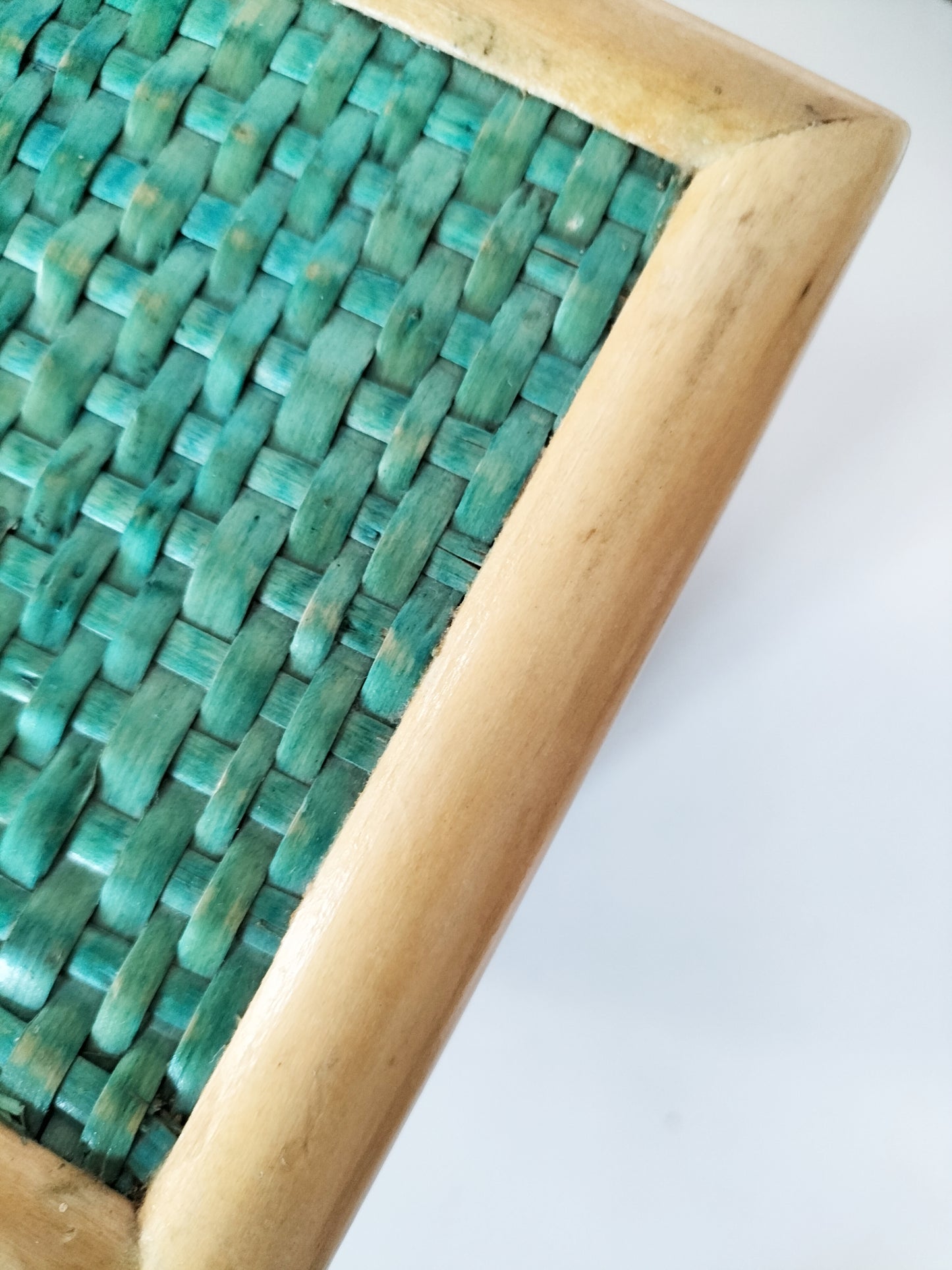 Boite à bijoux en rotin