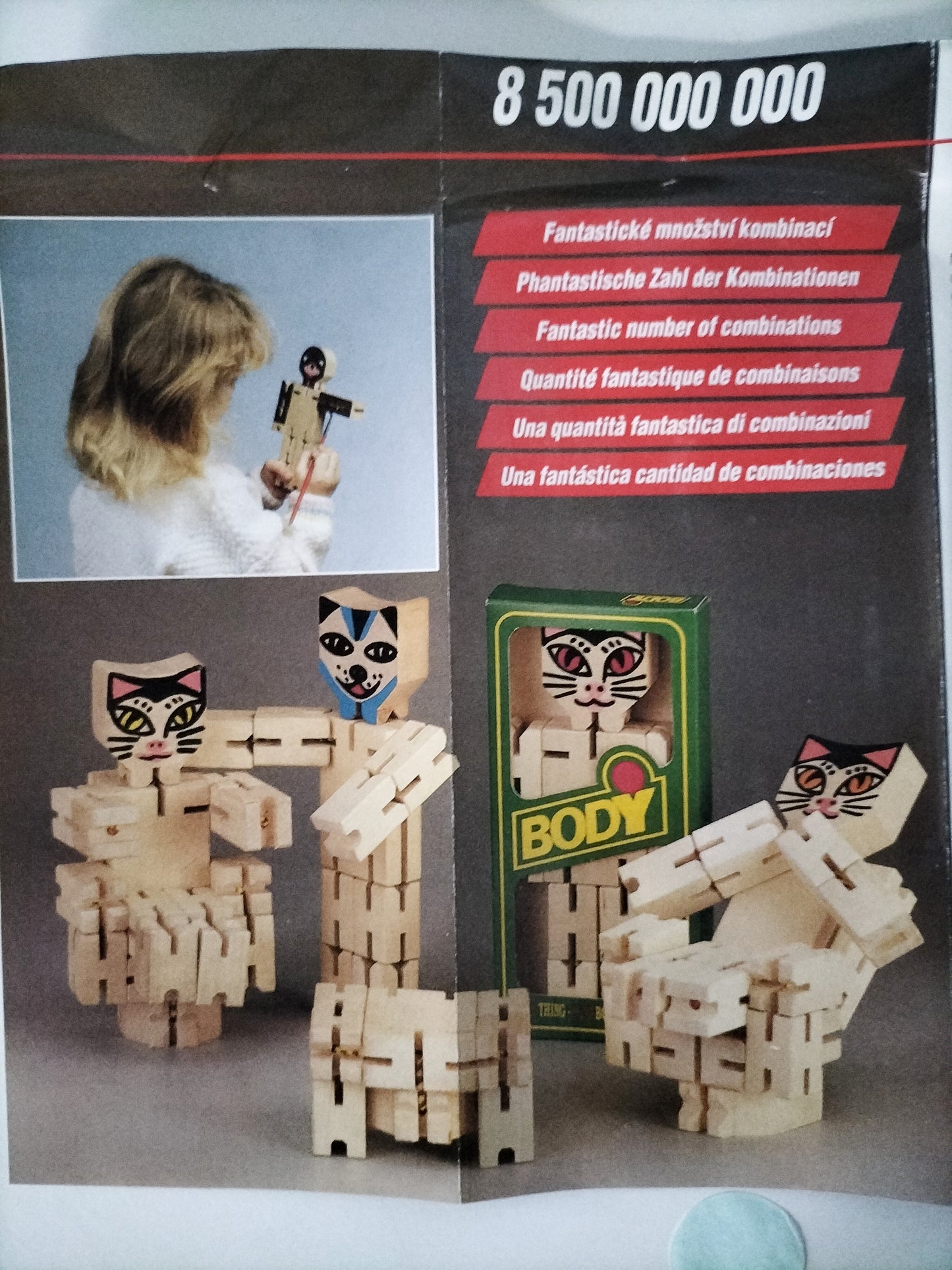 Personnage articulé en bois