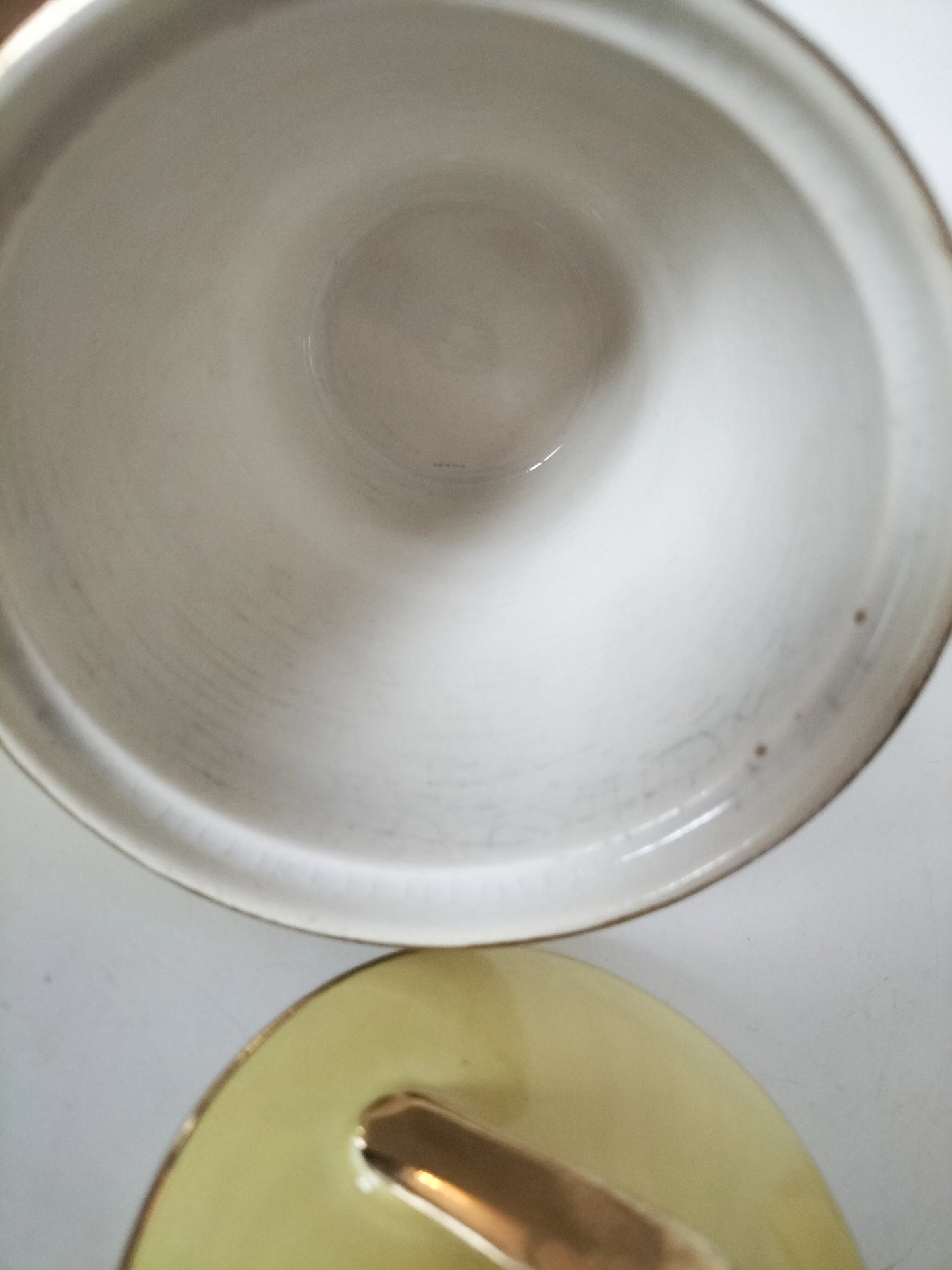 Duo sucrier et pot à lait Boch Napoli Saturne