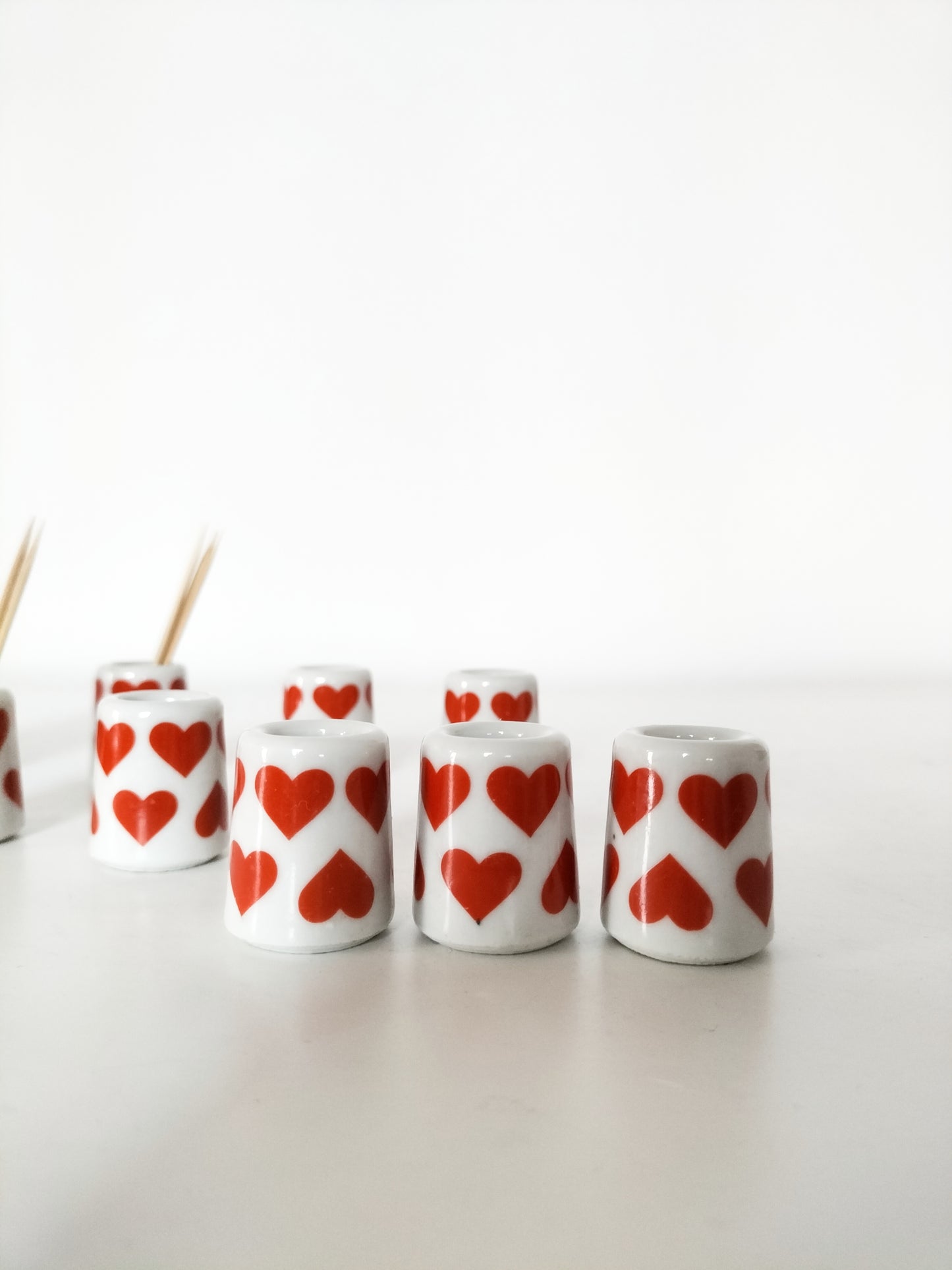 Duo de minis ou petit bougeoir funny design West Germany