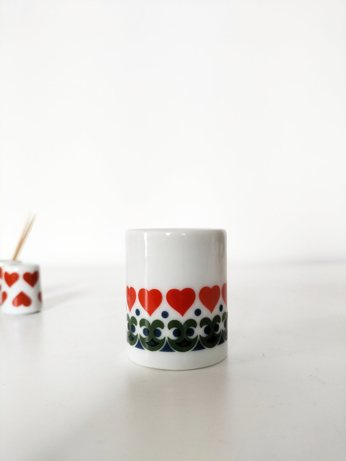 Duo de minis ou petit bougeoir funny design West Germany
