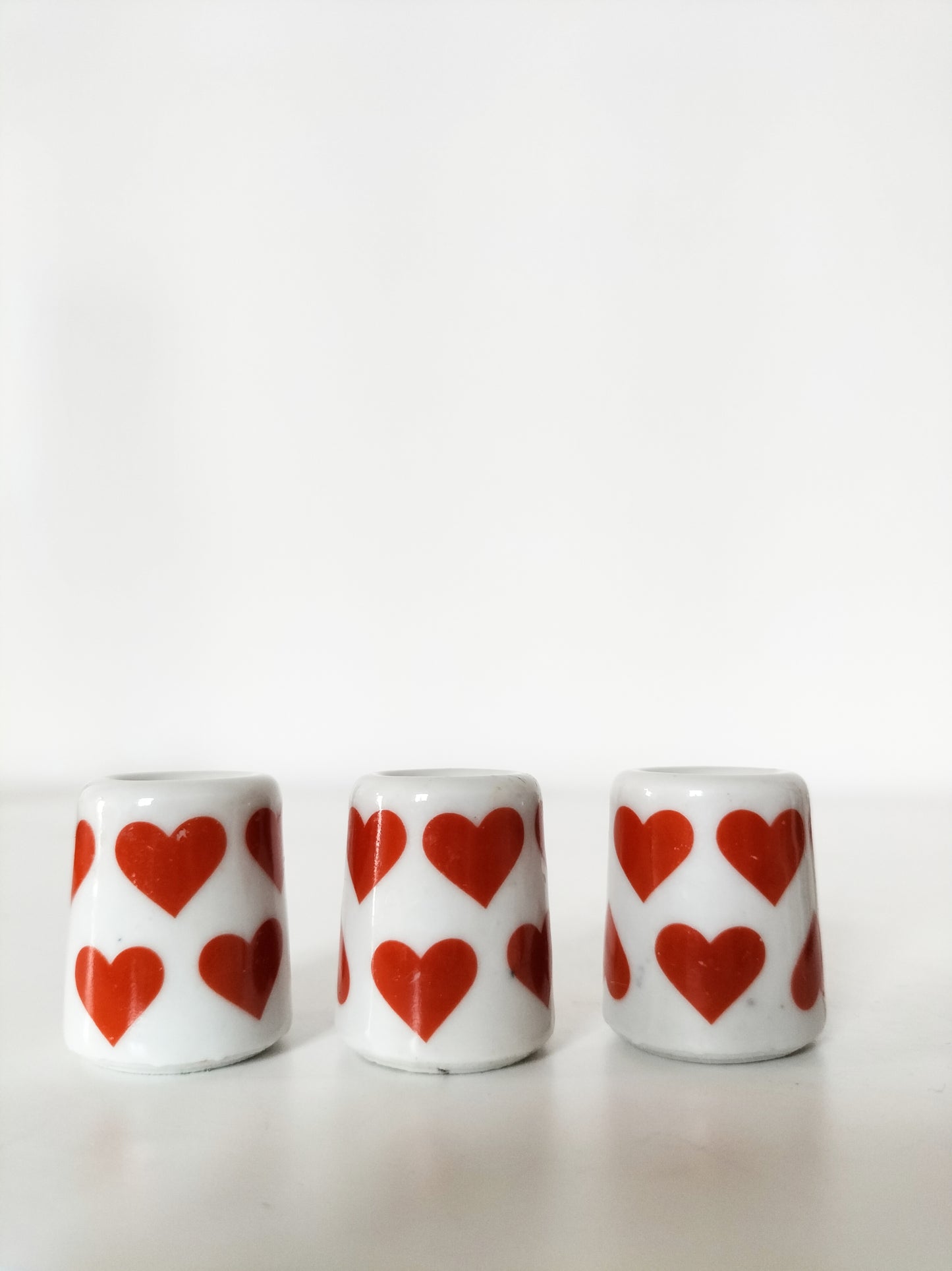 Duo de minis ou petit bougeoir funny design West Germany