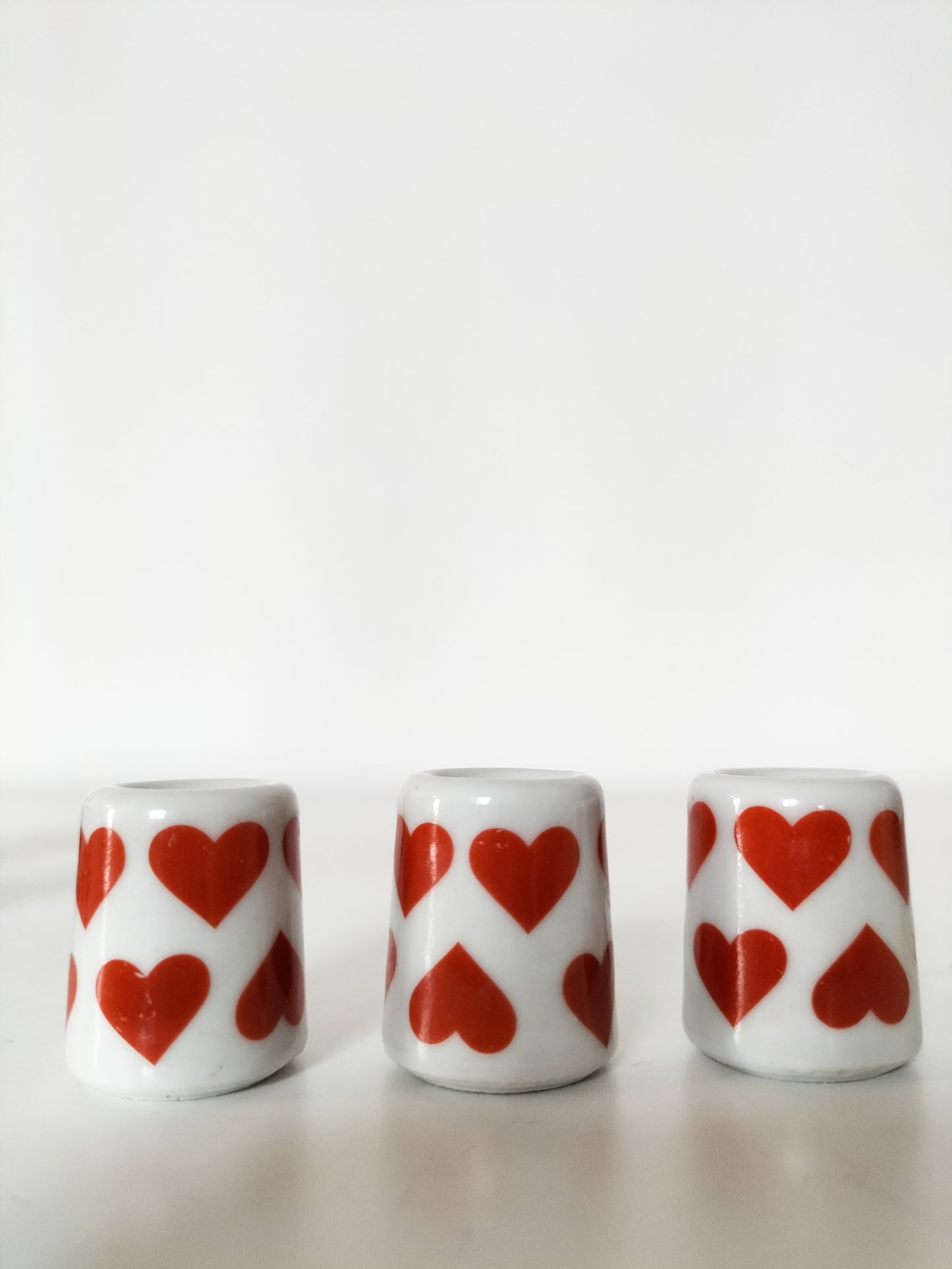 Duo de minis ou petit bougeoir funny design West Germany