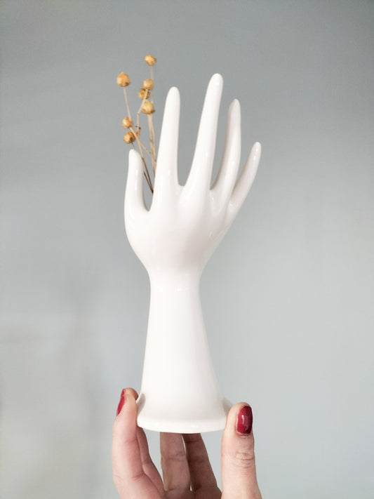 Soliflore baguier main en céramique JMR