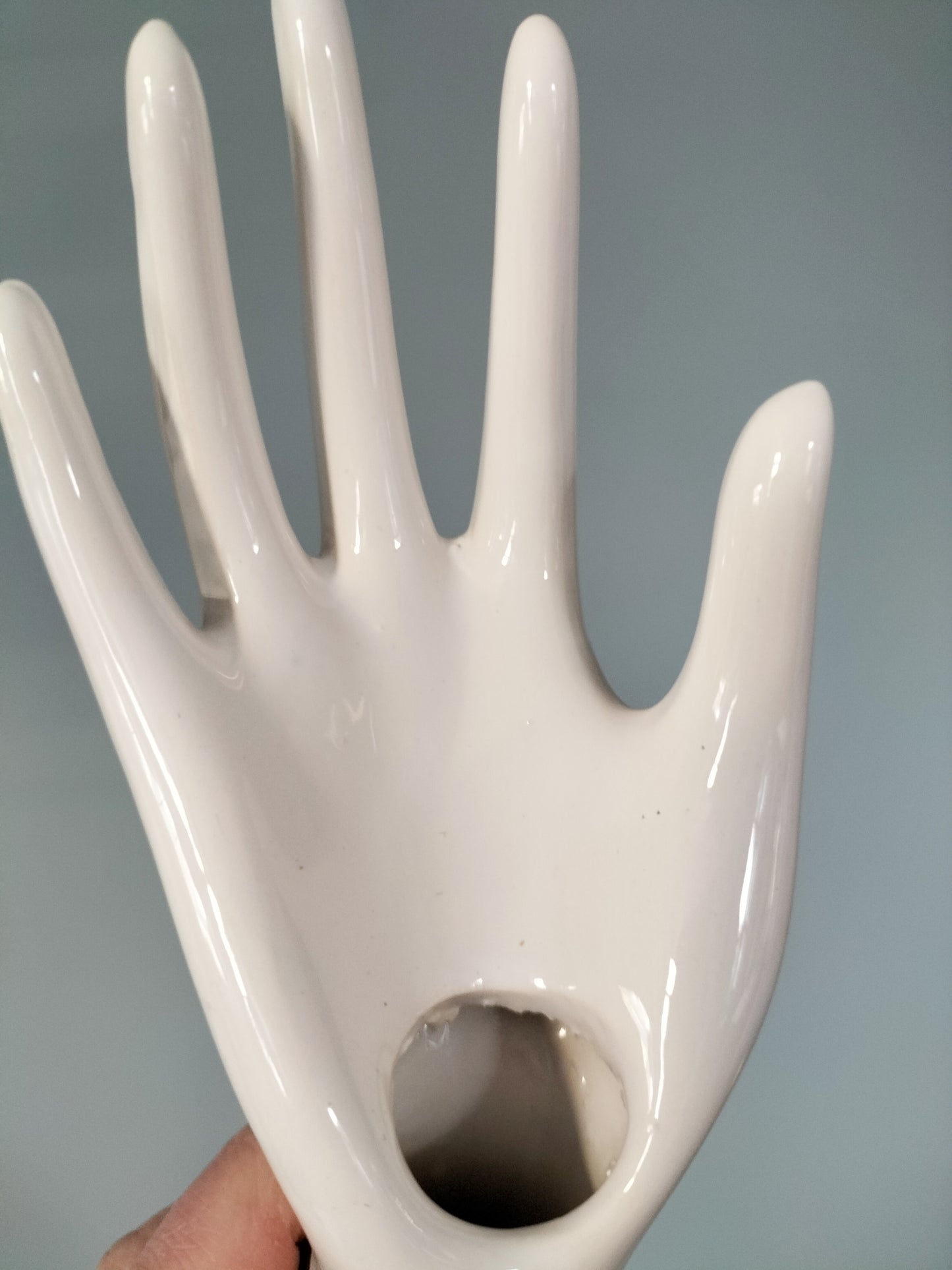 Soliflore baguier main en céramique JMR
