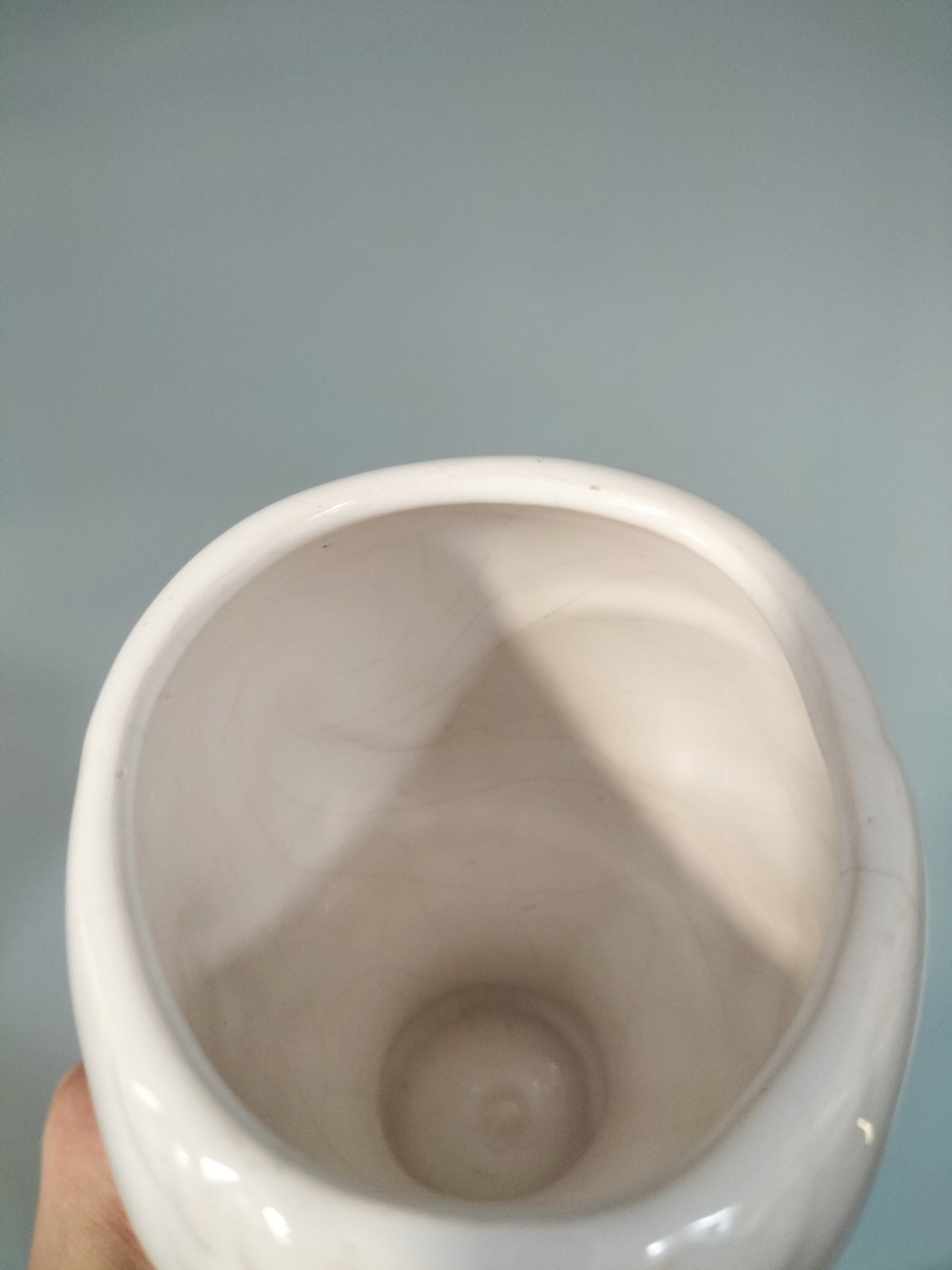 Cache-pot tête bébé