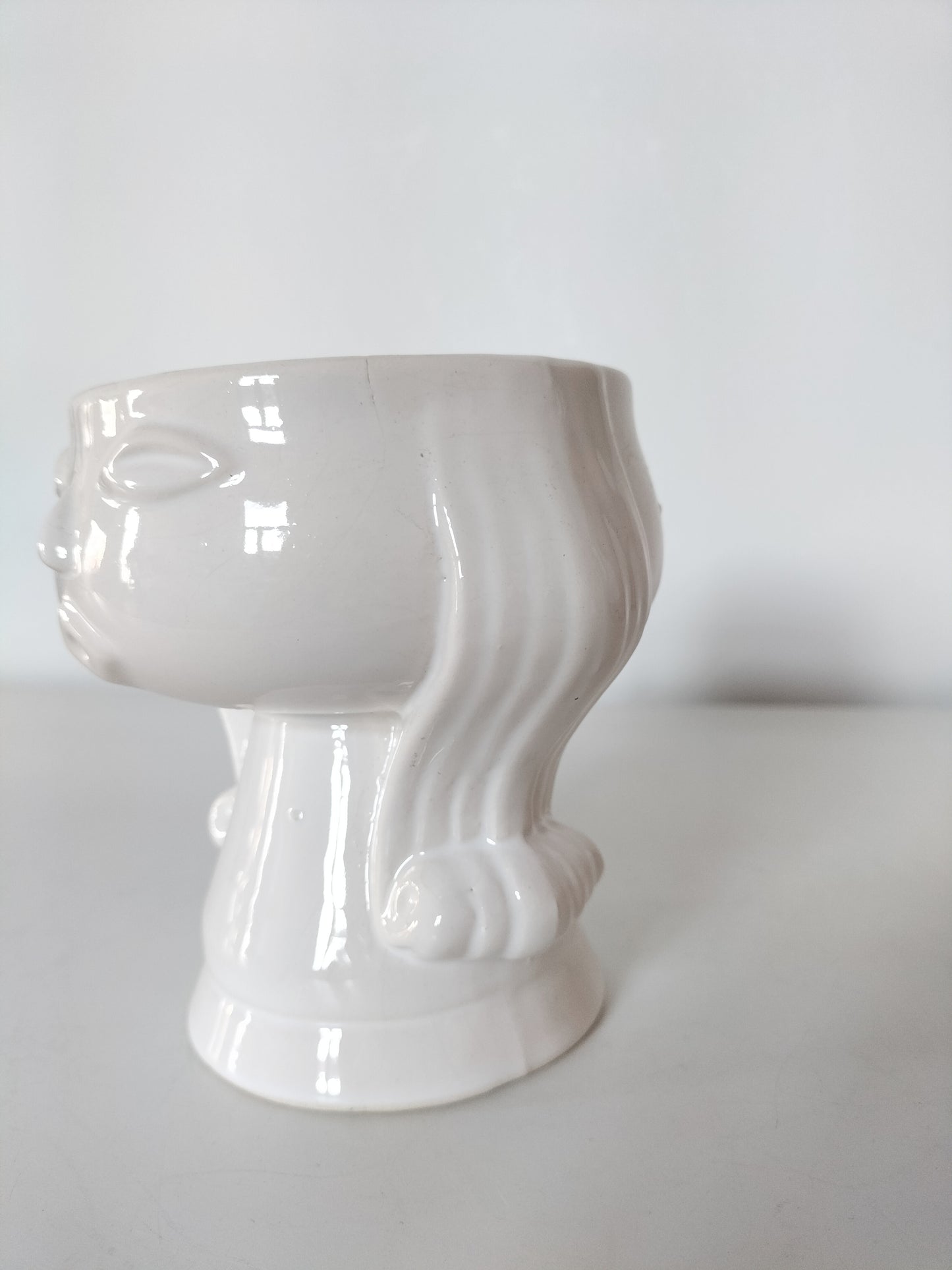 Cache-pot tête
