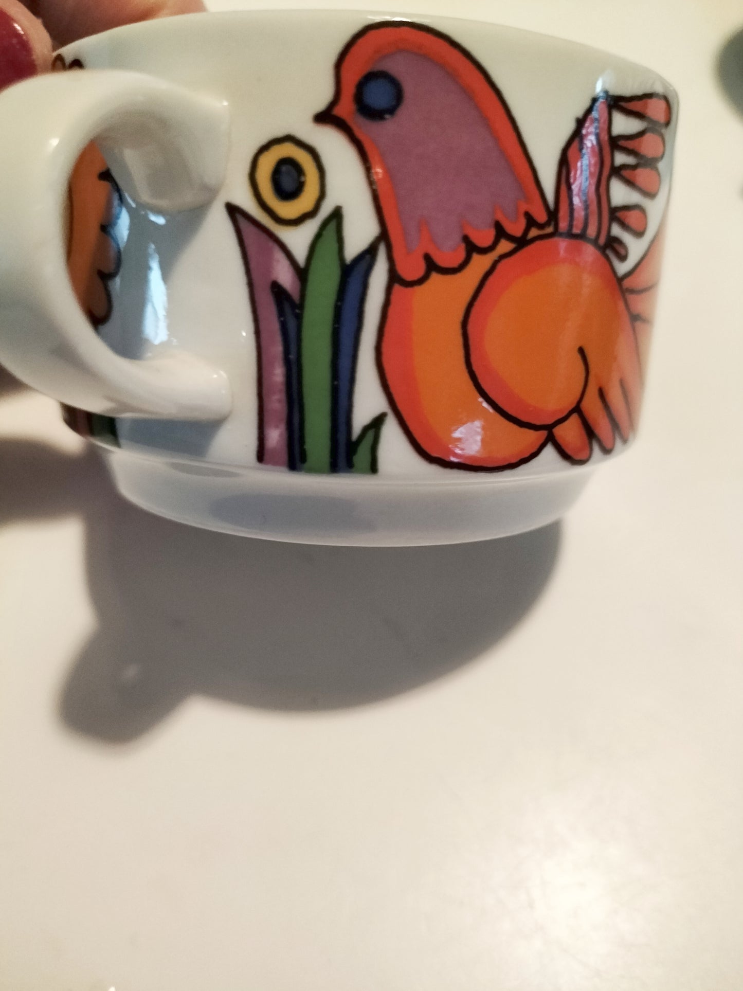 Tasse à expresso et sa sous-tasse Villeroy et Boch Acapulco
