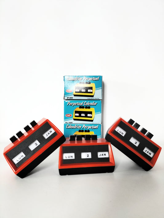 Calendrier perpétuel rouge Eagle