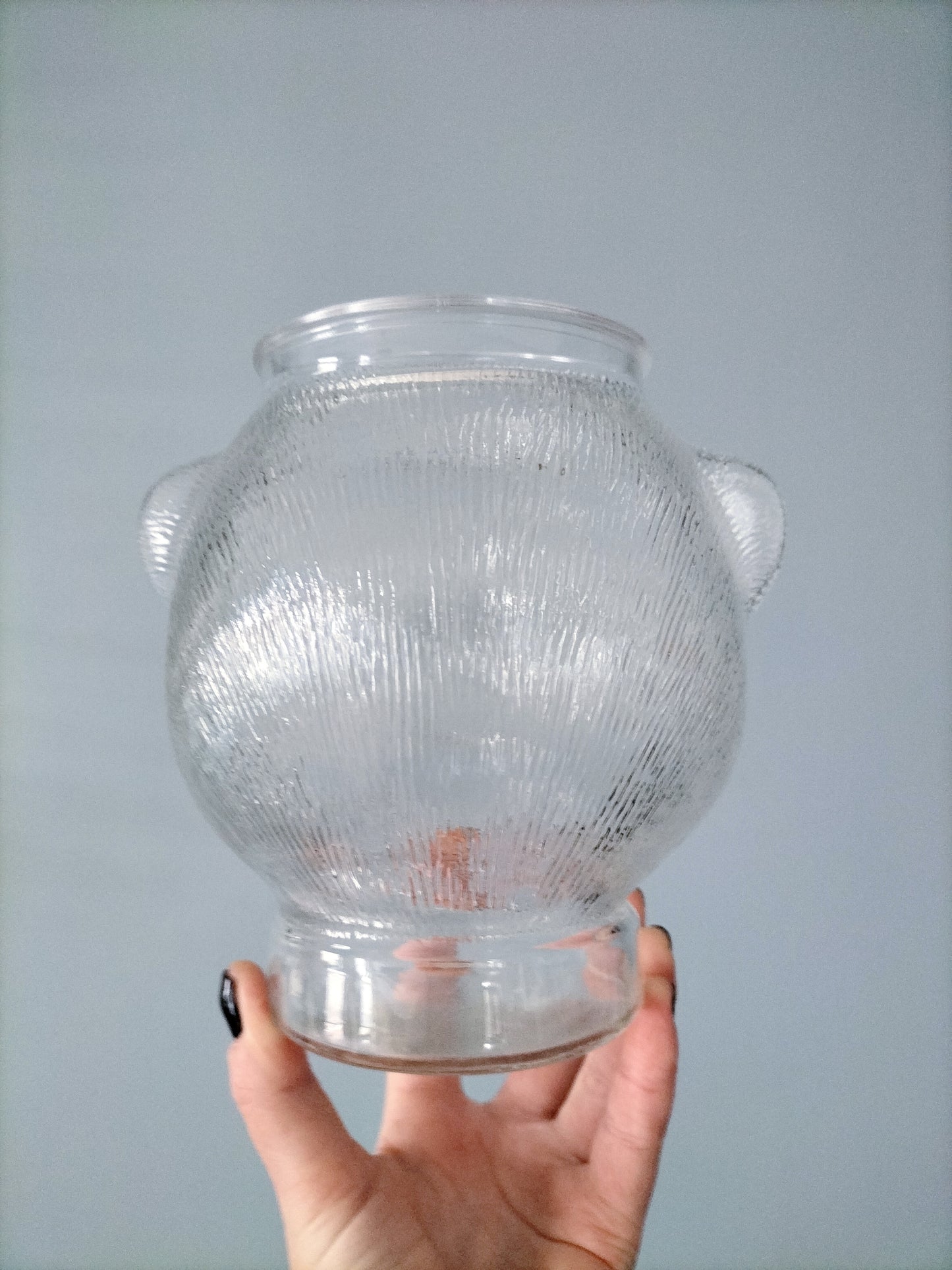 Bonbonnière/ pot/ bocal tête d'ours