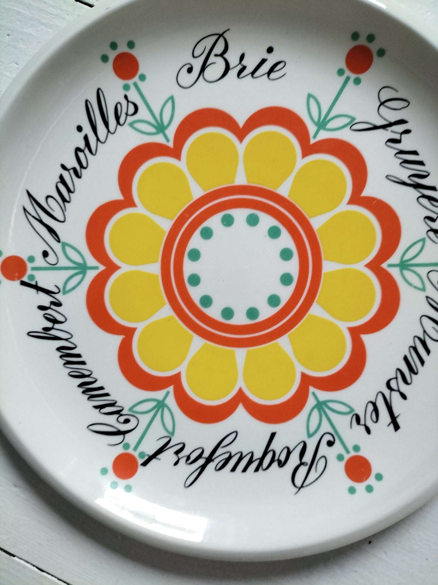 Set de 6 assiettes à fromage Boch