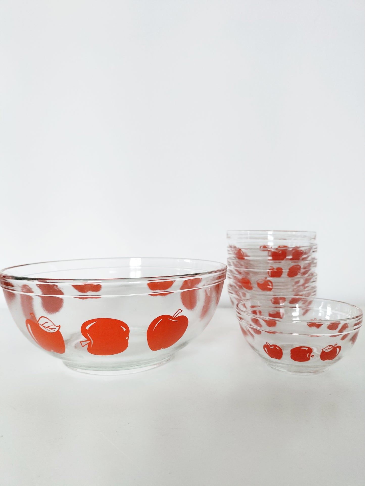 Set bol et six ramequins Pirefrax