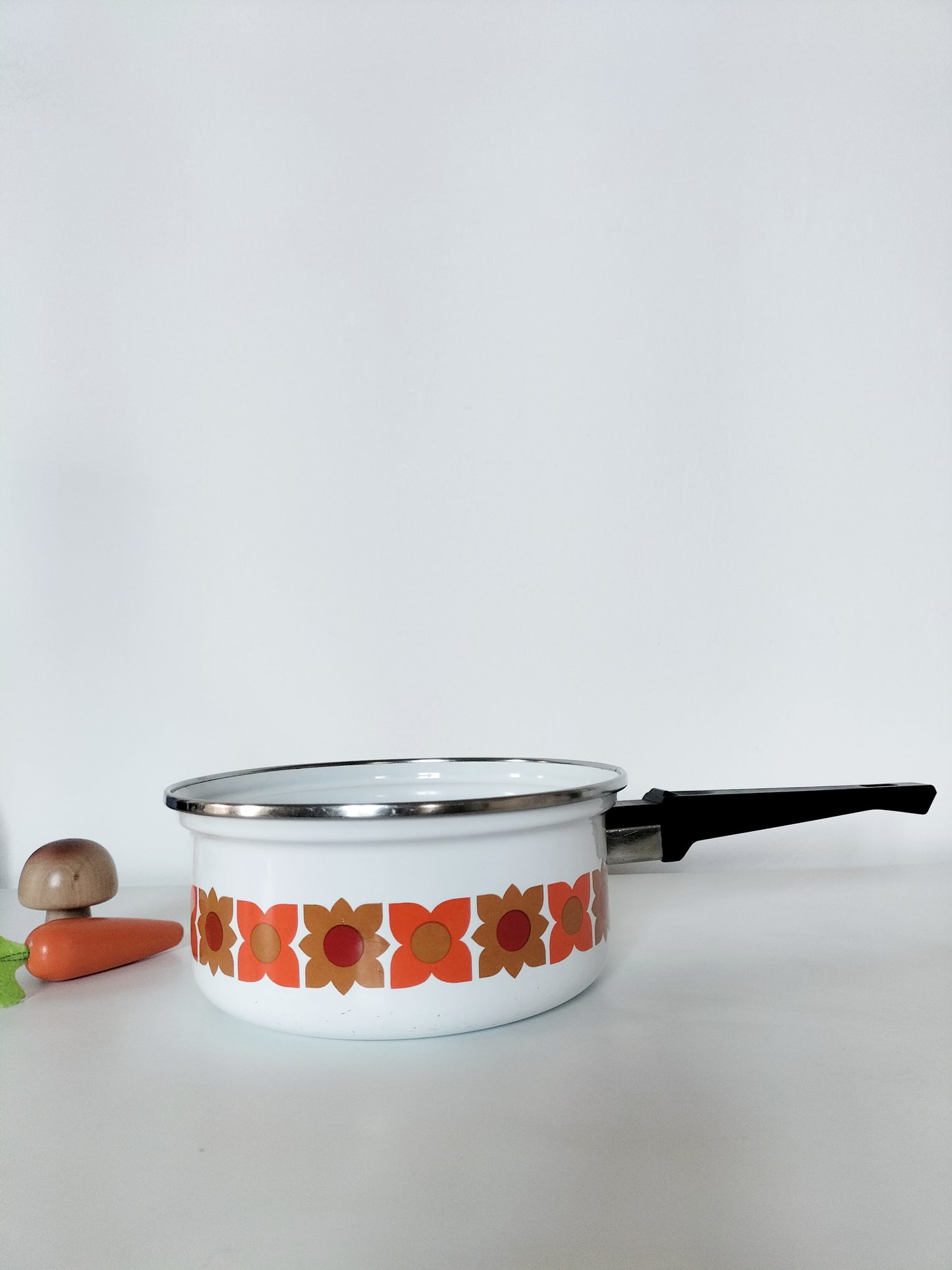Casserole émaillée vintage
