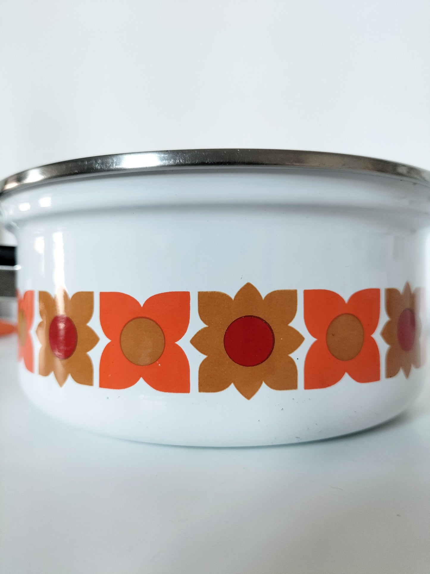Casserole émaillée vintage