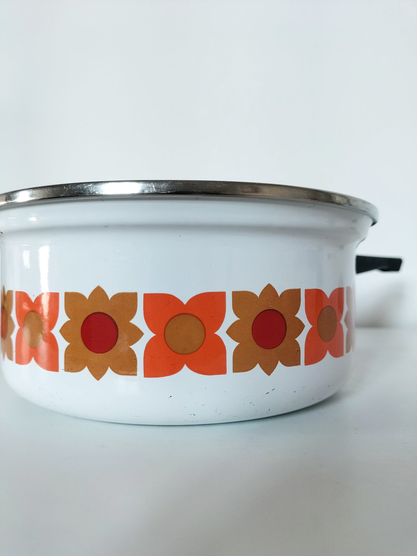 Casserole émaillée vintage