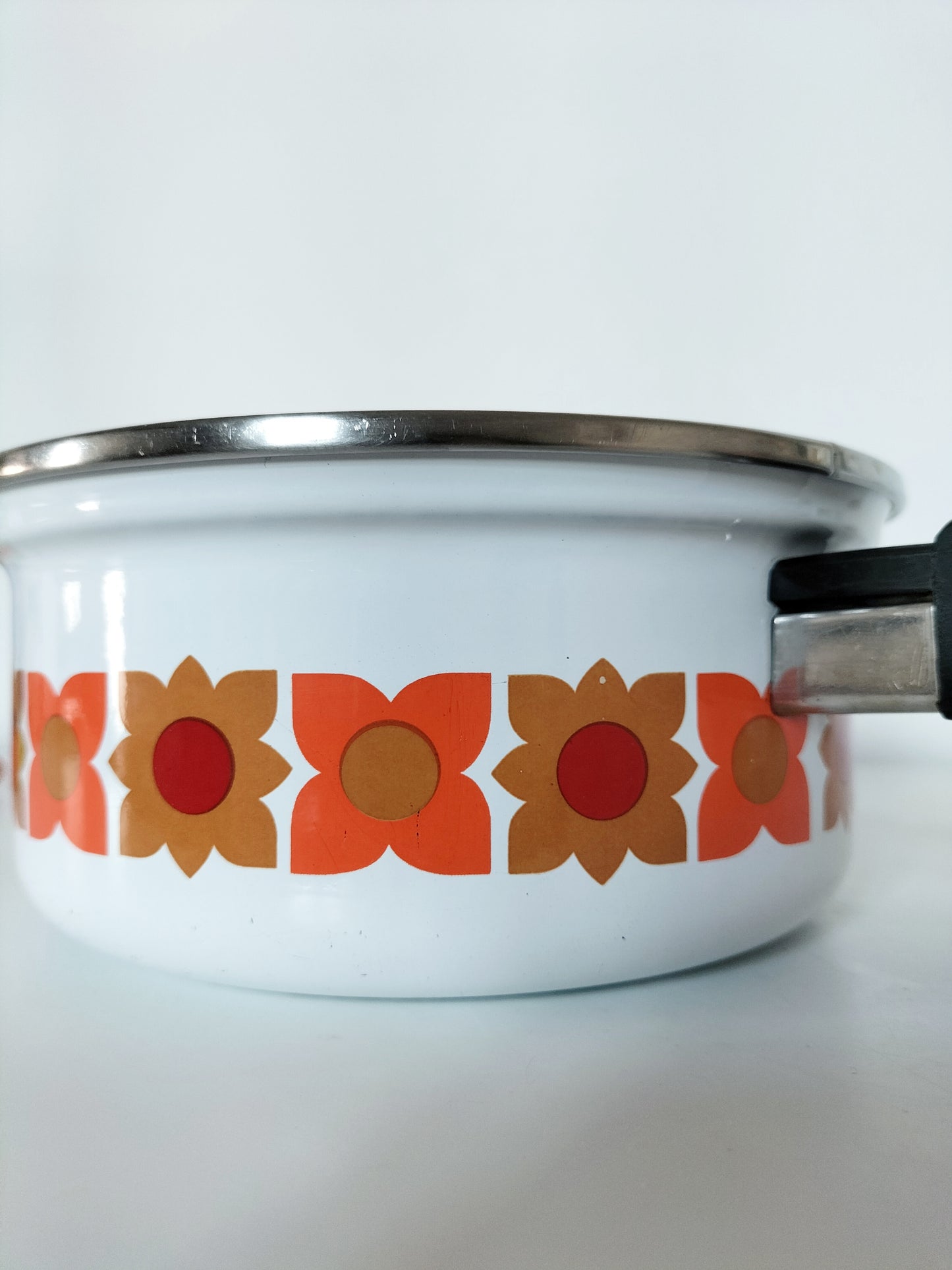 Casserole émaillée vintage