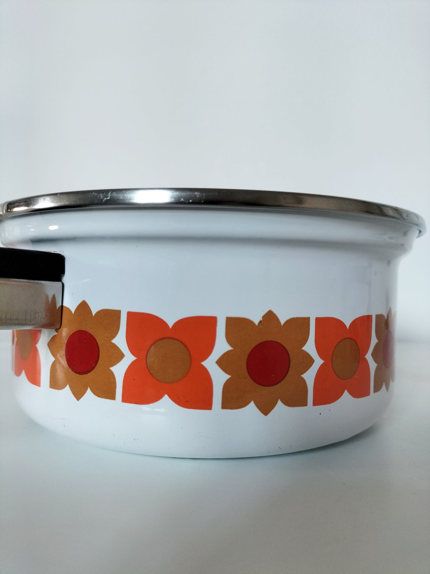 Casserole émaillée vintage