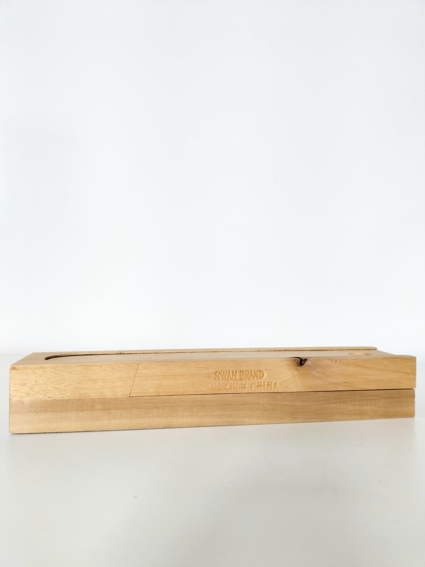 Plumier en bois vintage