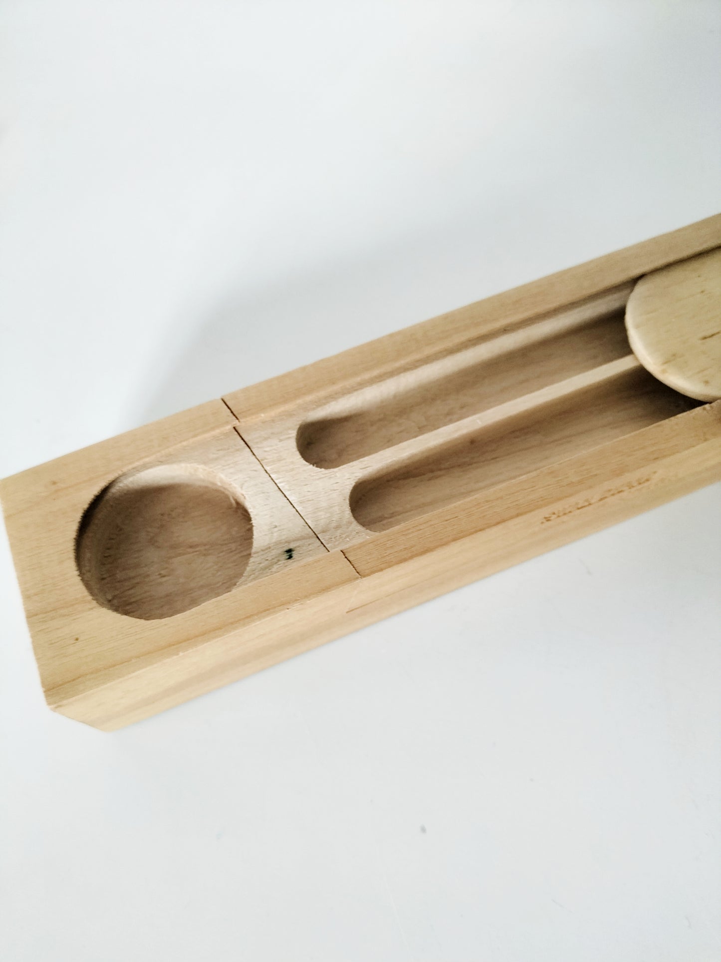 Plumier en bois vintage