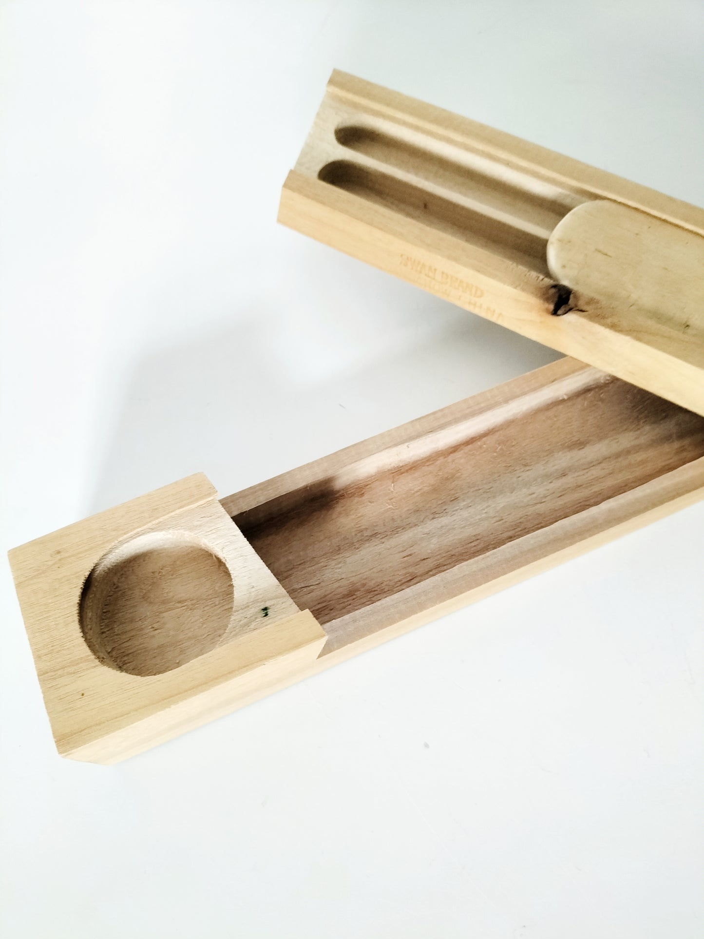 Plumier en bois vintage