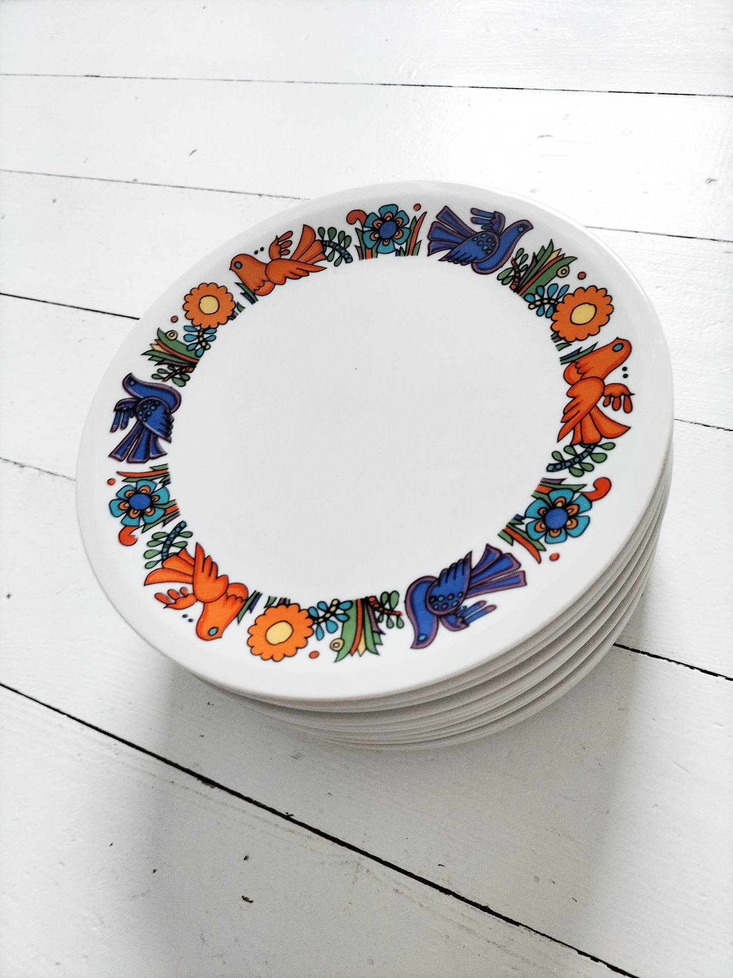4 assiettes à dessert 20cm Villeroy et Boch Acapulco (pour Sophie)