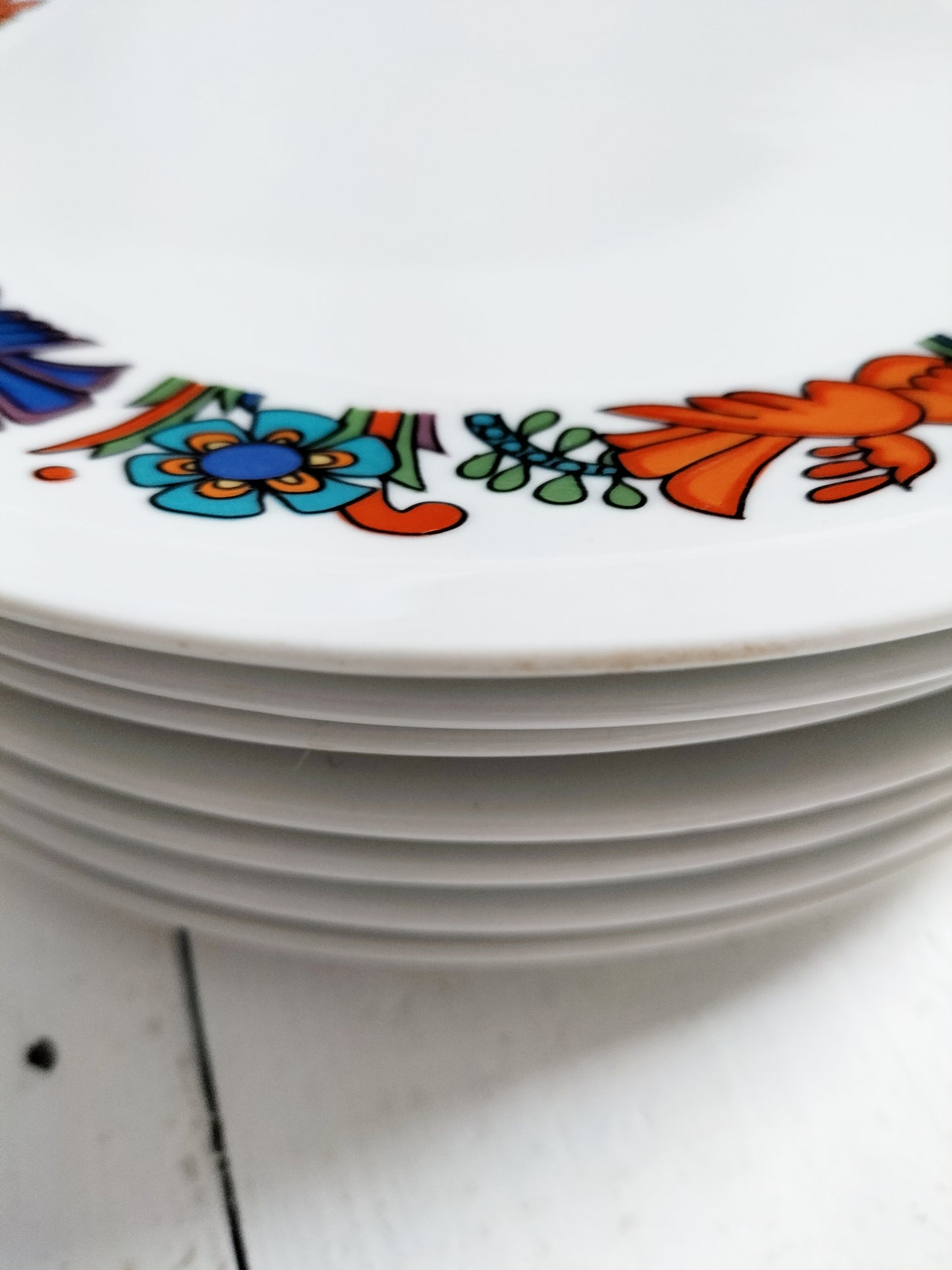 4 assiettes à dessert 20cm Villeroy et Boch Acapulco (pour Sophie)