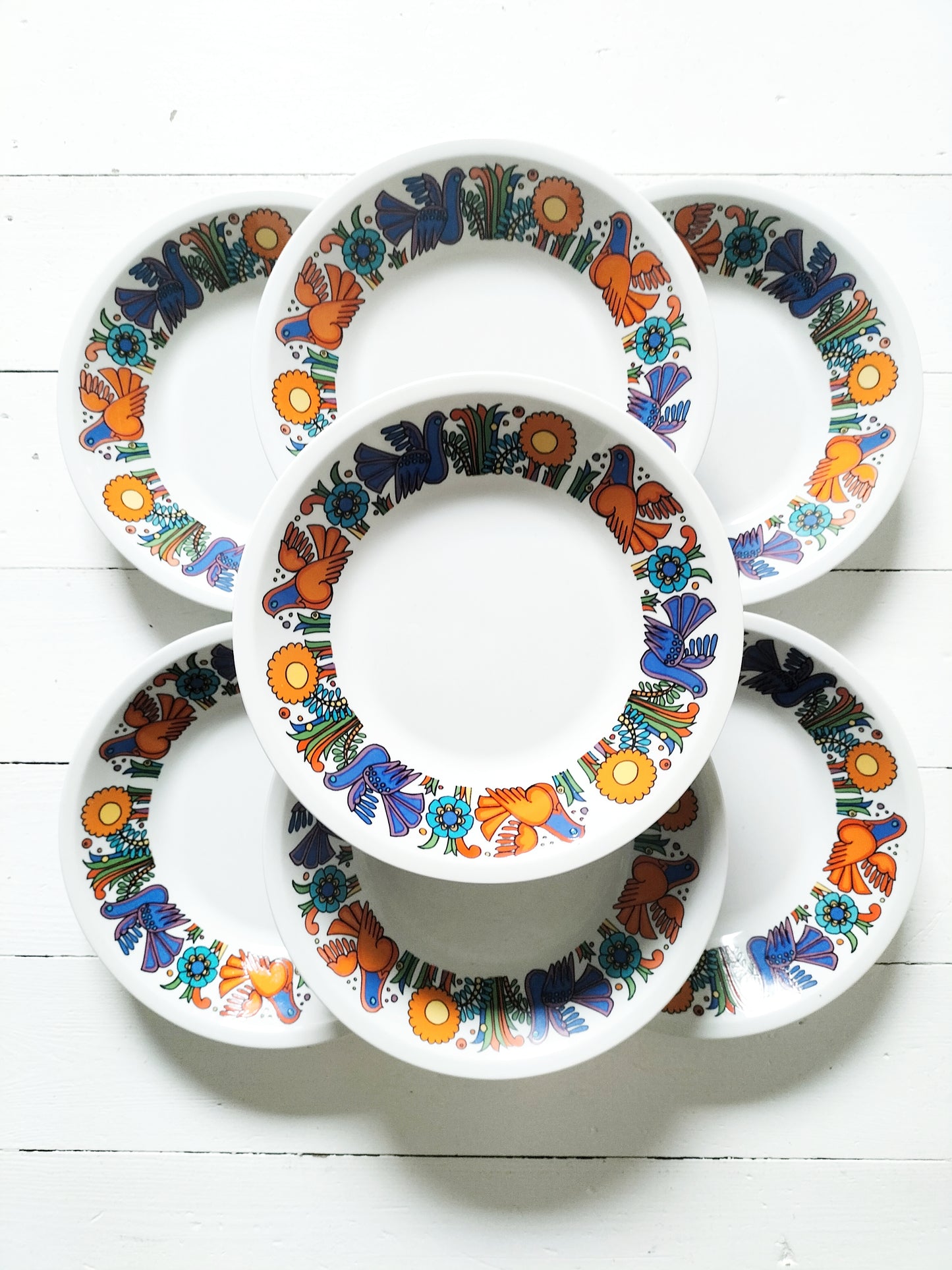 Duo d'assiettes creuses/ à soupe Villeroy et Boch Acapulco