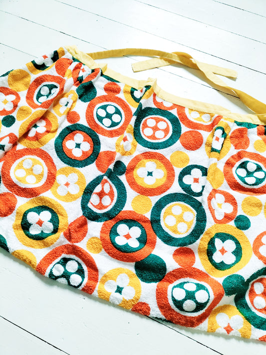 Tablier en coton éponge