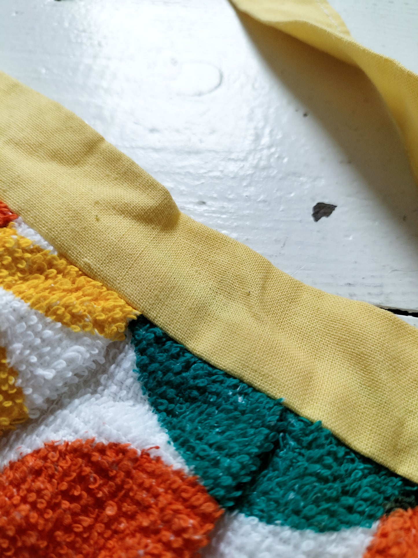 Tablier en coton éponge