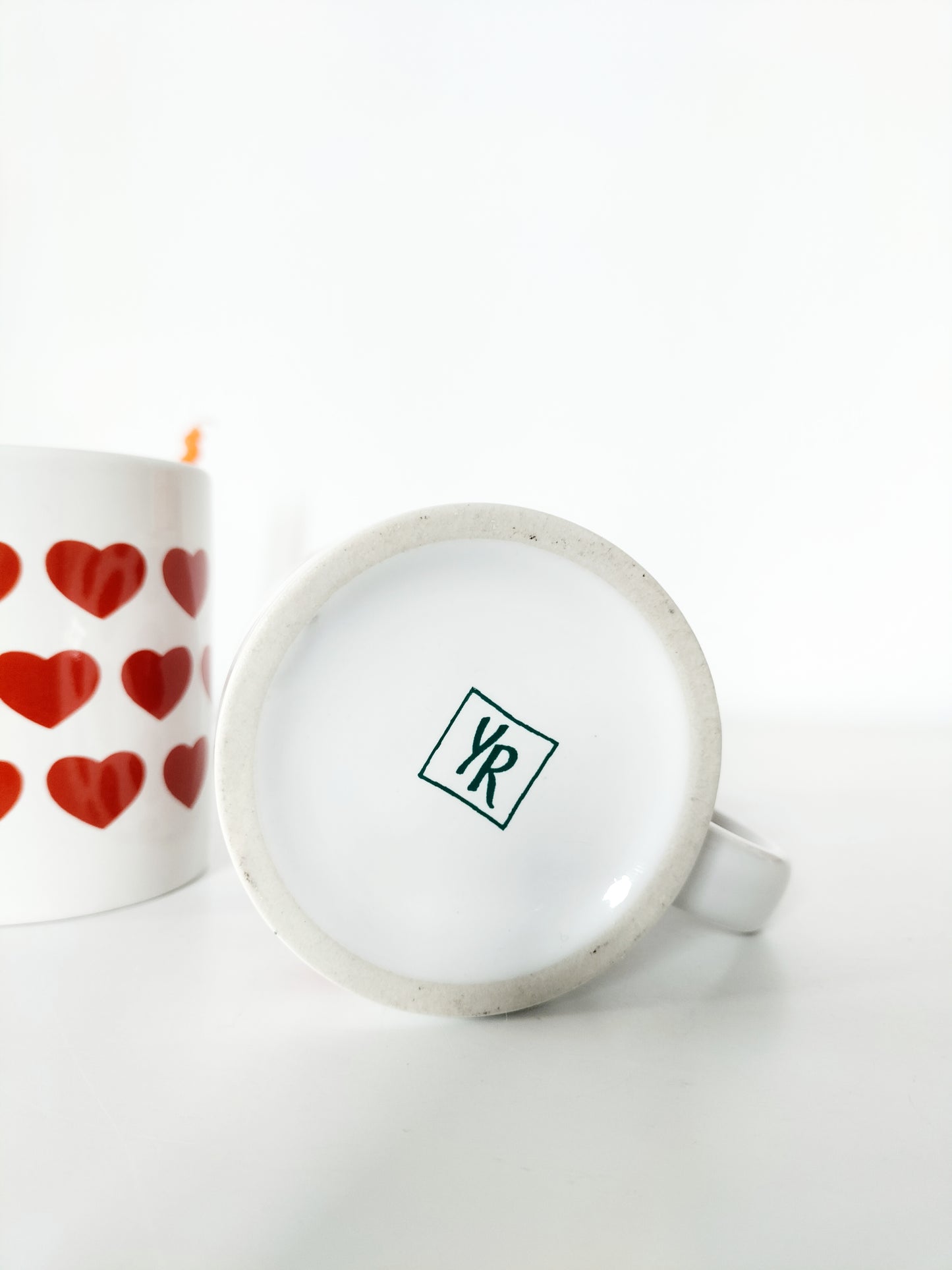 Mug coeurs Yves Rocher à l'unité