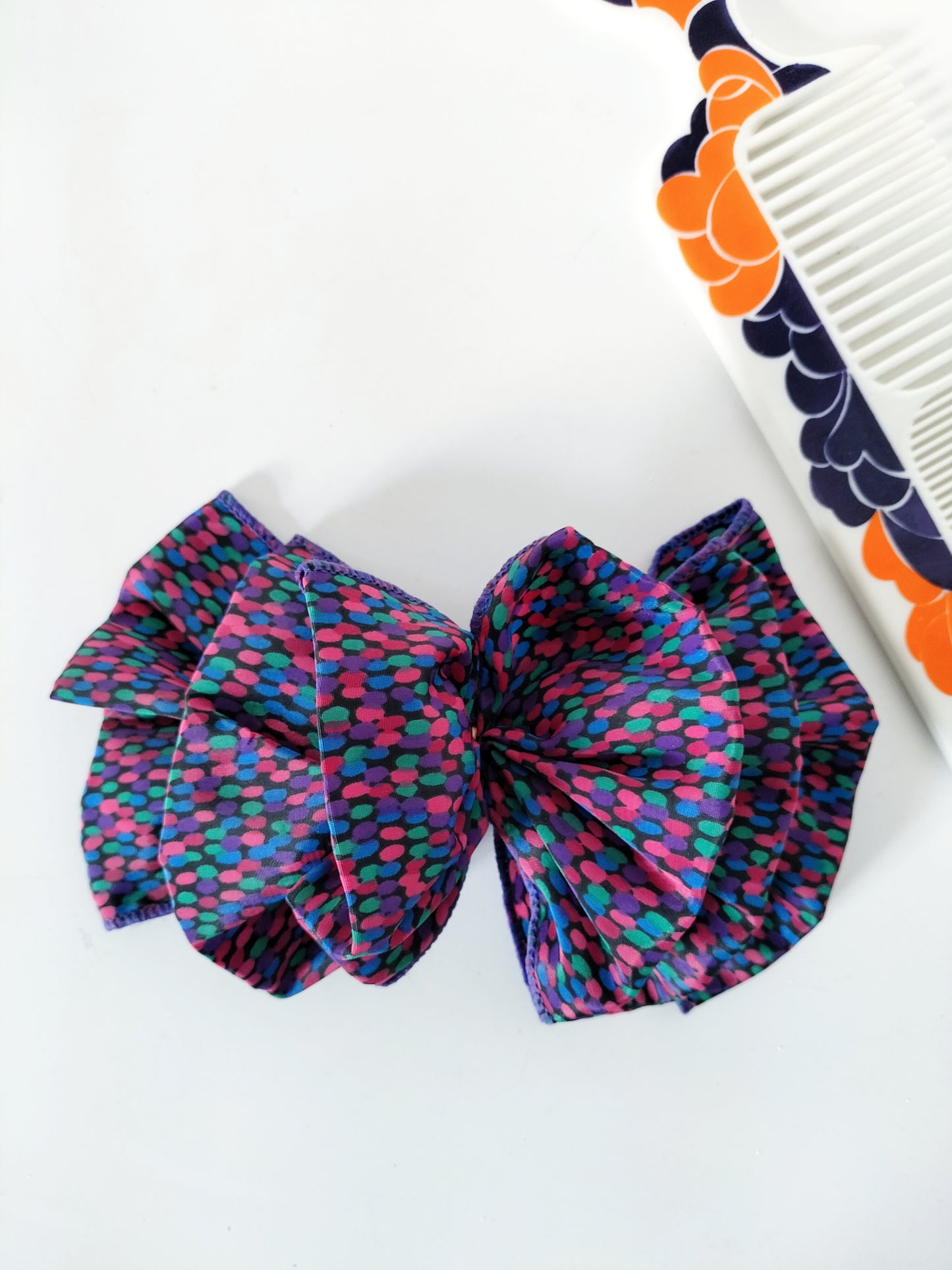 Pince/barrette gros nœud à cheveux