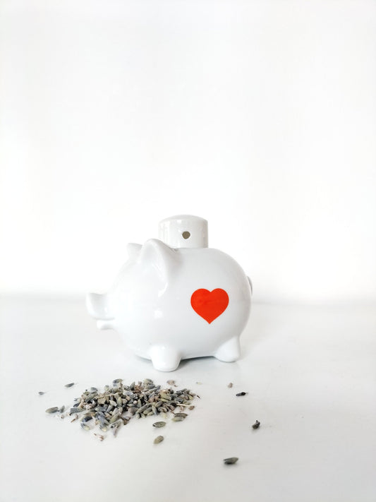 Cochon diffuseur en porcelaine