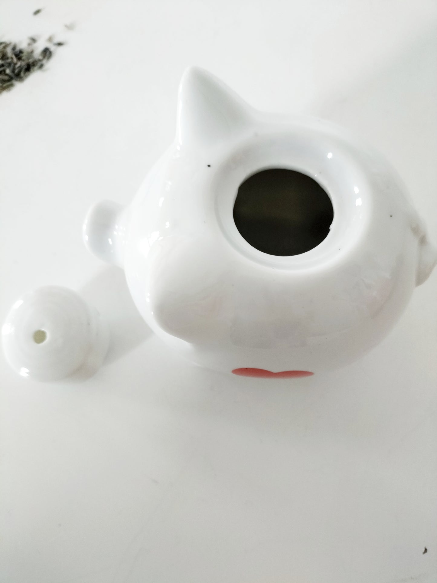 Cochon diffuseur en porcelaine