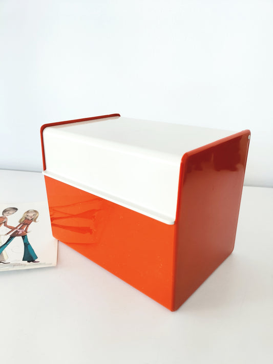 Boite à fiches VELOS 64 England rouge