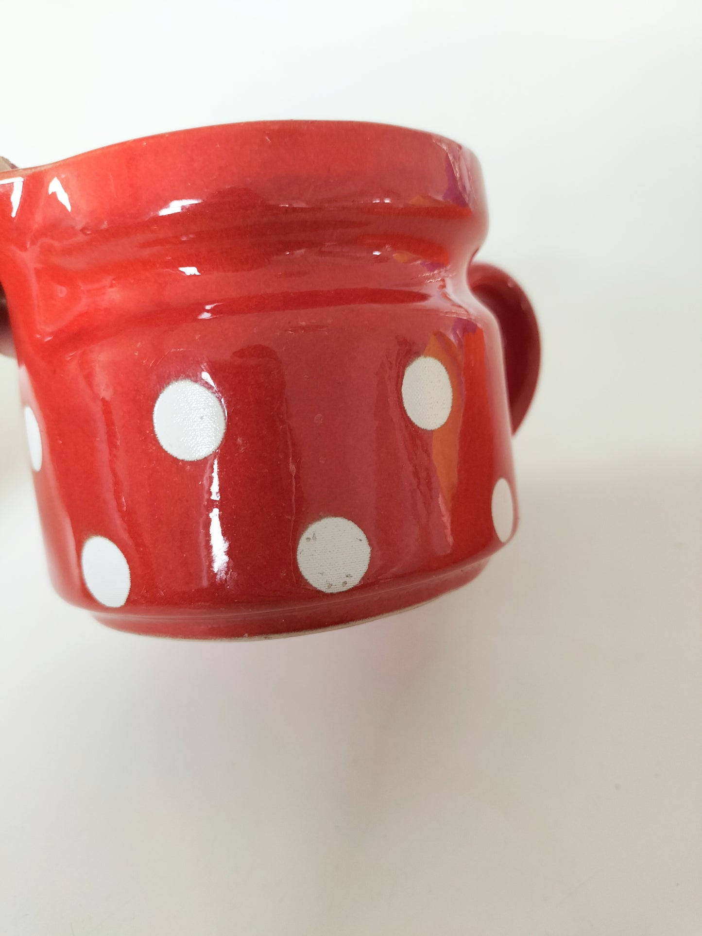 Pot à lait ou sucrier Waechtersbach pois