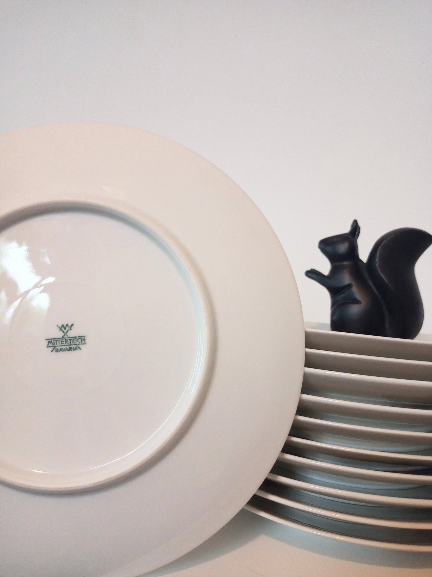 Assiette à dessert Bavaria Mitterteich - cetaitmieuxavant