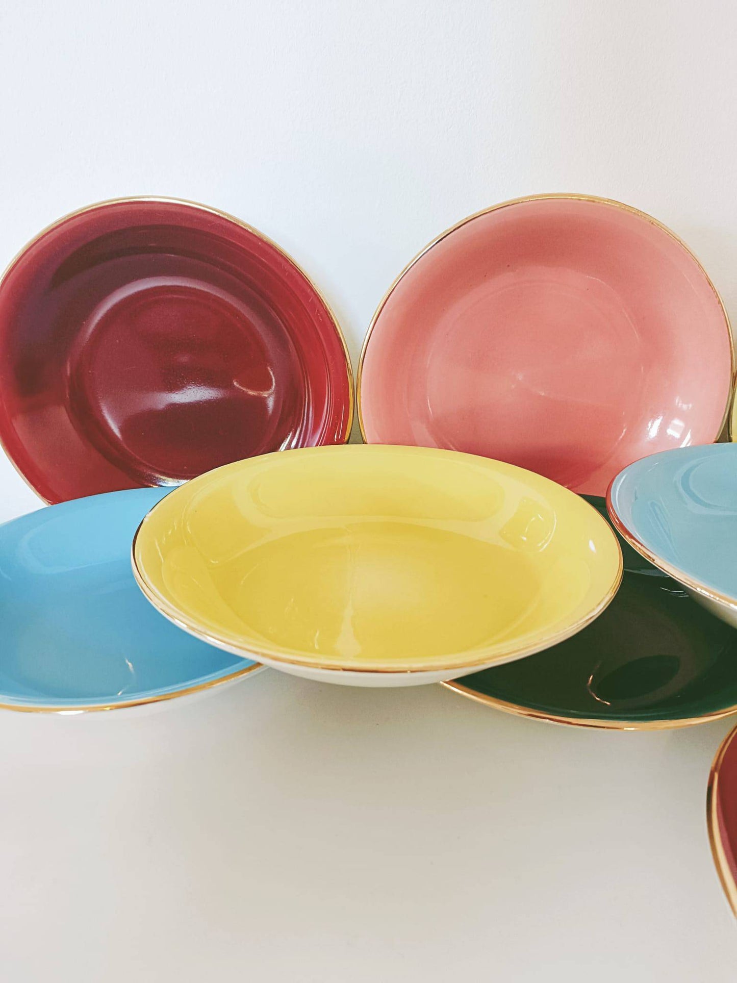 Assiette Boch Napoli Saturne