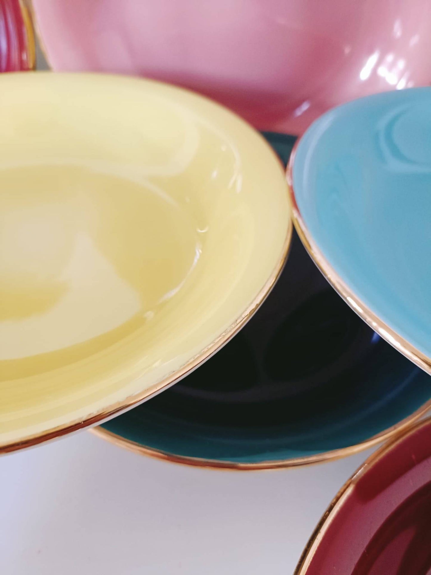 Assiette Boch Napoli Saturne