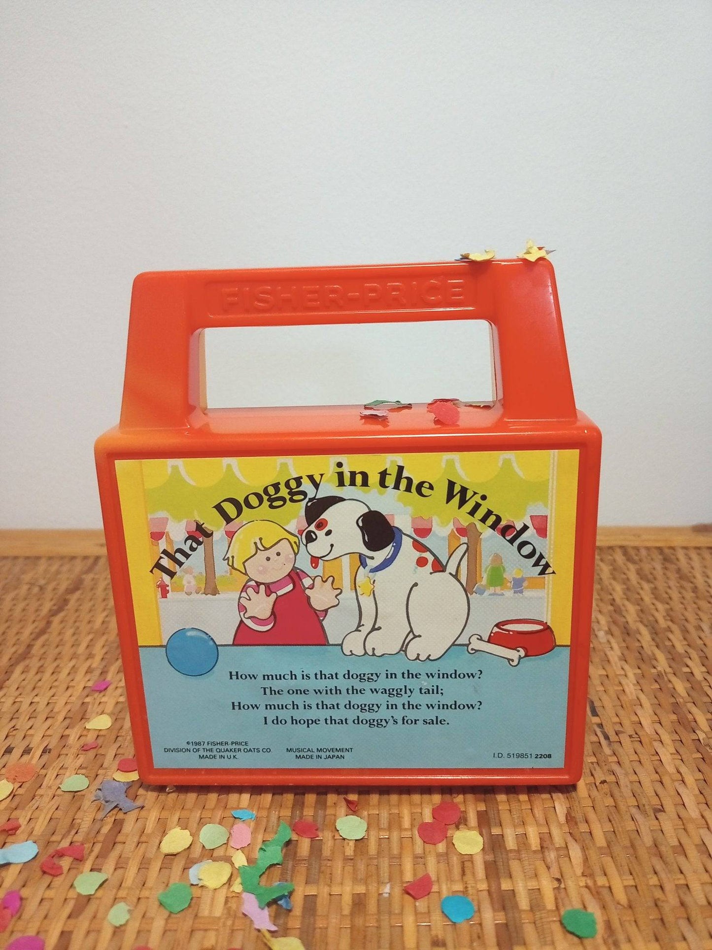 Boîte à musique Fisher Price - cetaitmieuxavant