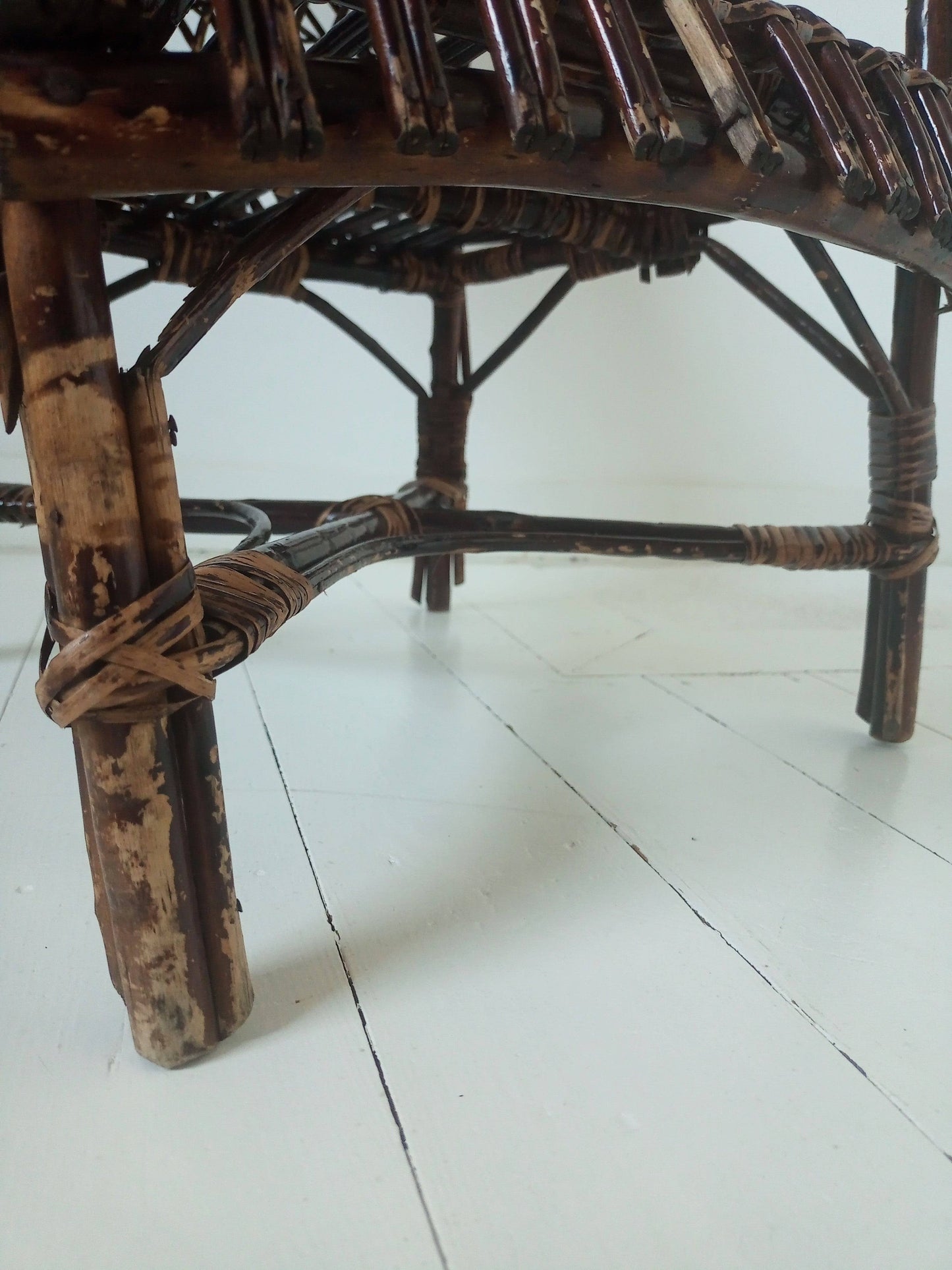 Fauteuil - chaise enfant en rotin - cetaitmieuxavant