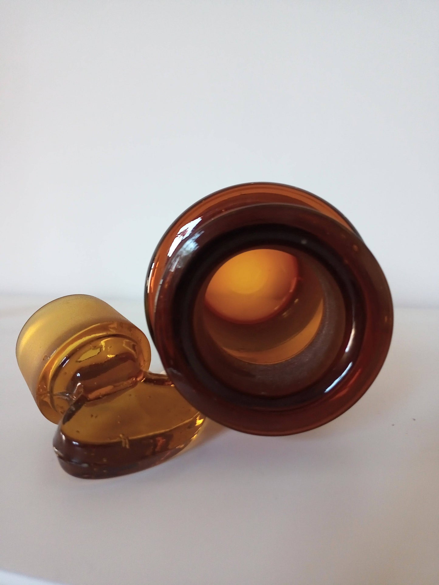 Grand flacon d'apothicaire "pastilles menthe" - cetaitmieuxavant