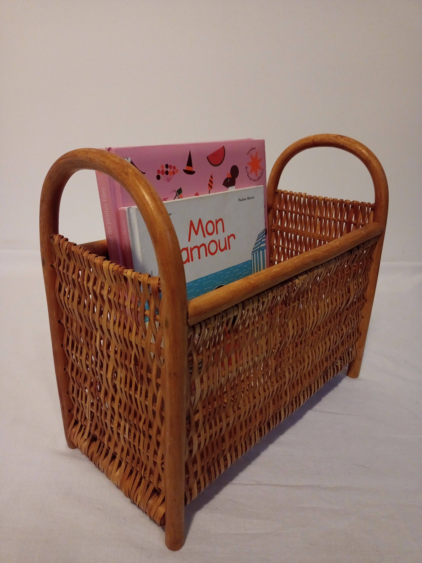Panier en bois et osier - cetaitmieuxavant