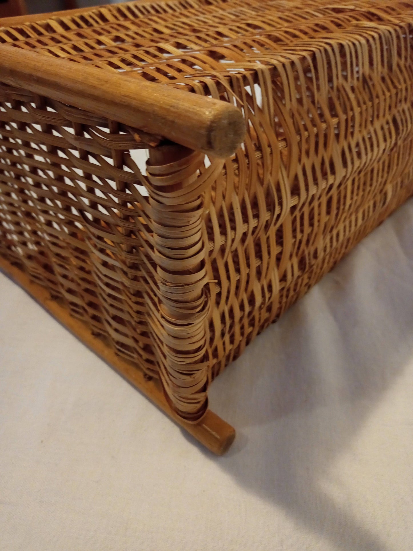 Panier en bois et osier - cetaitmieuxavant