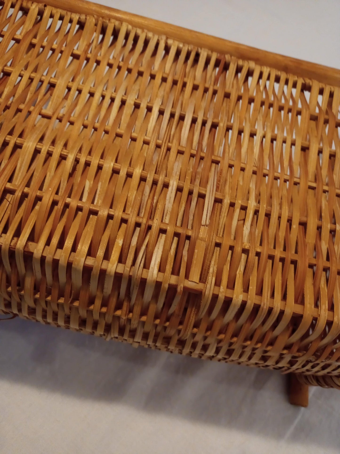 Panier en bois et osier - cetaitmieuxavant