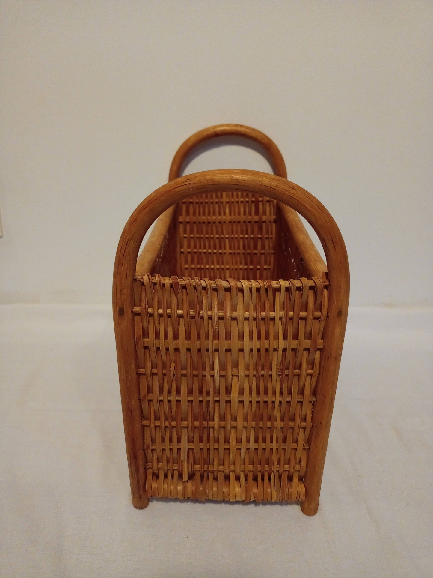 Panier en bois et osier - cetaitmieuxavant