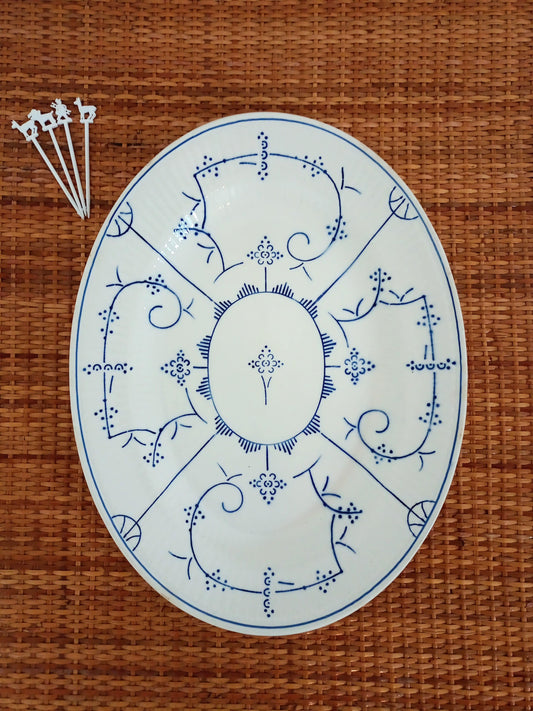 Plat de service Boch la Louvière - Copenhague - cetaitmieuxavant