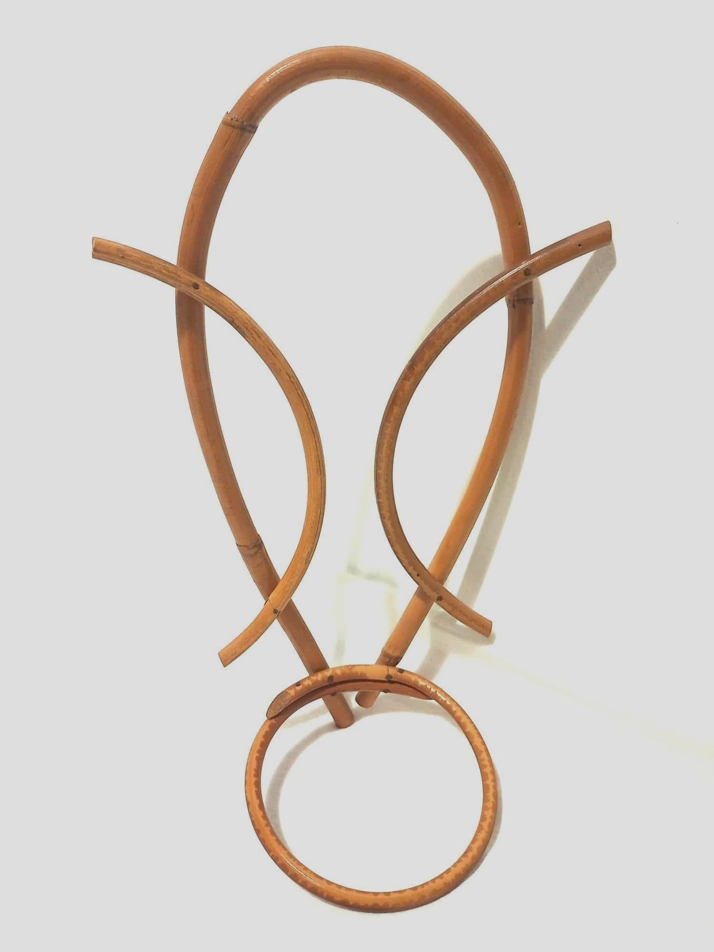 Porte plante mural en rotin - cetaitmieuxavant