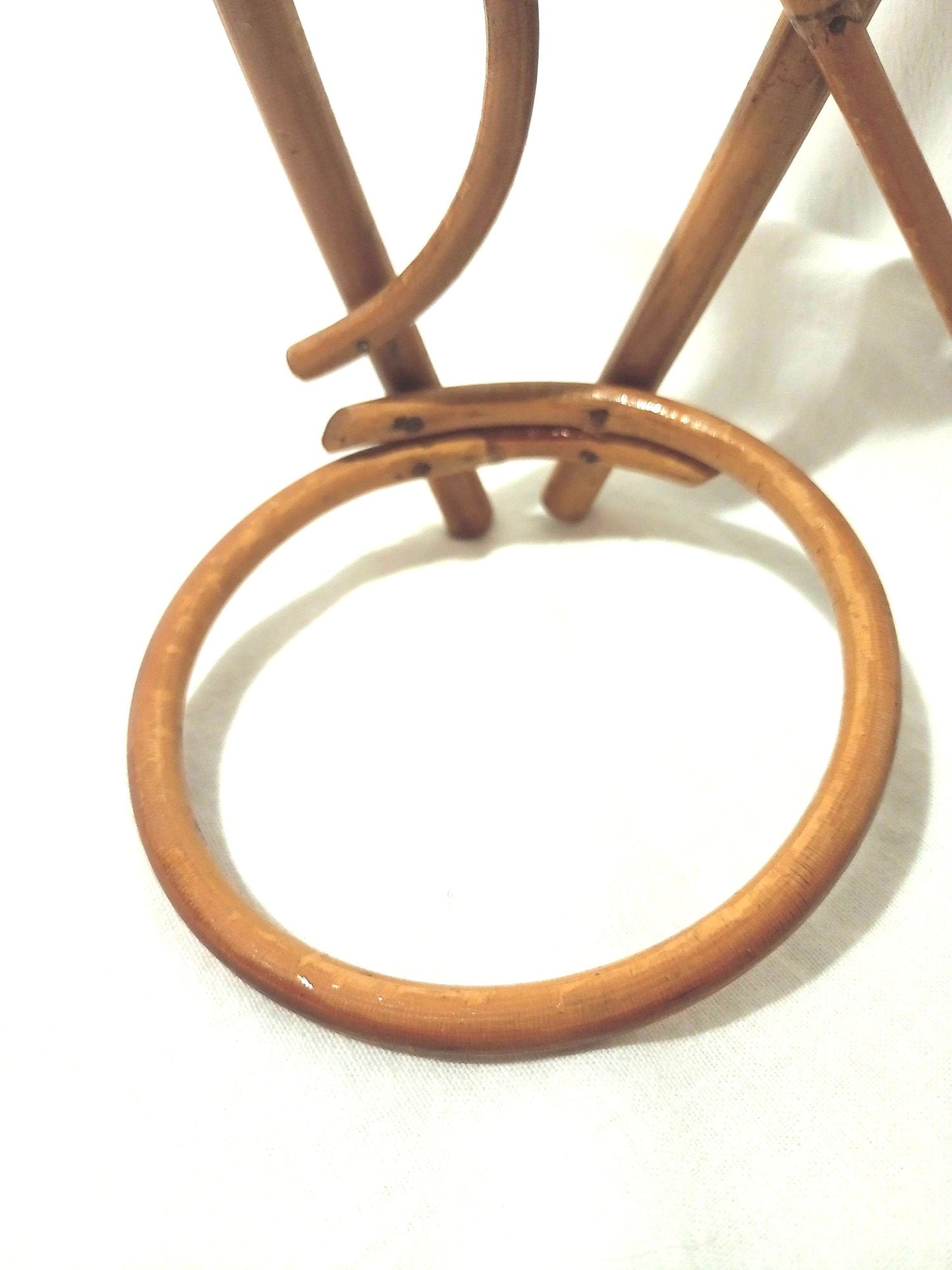 Porte-plante mural en rotin - cetaitmieuxavant