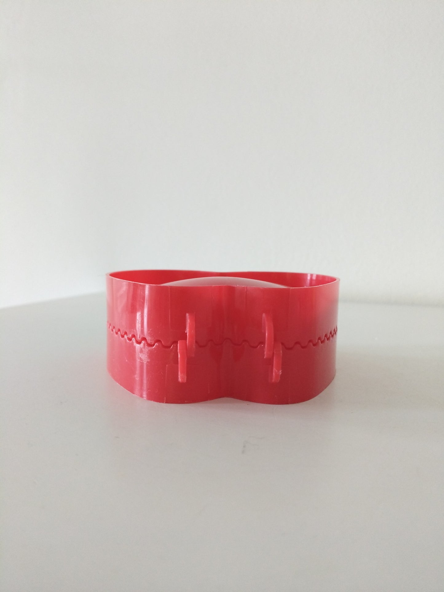 Petite boîte pomme en plastique